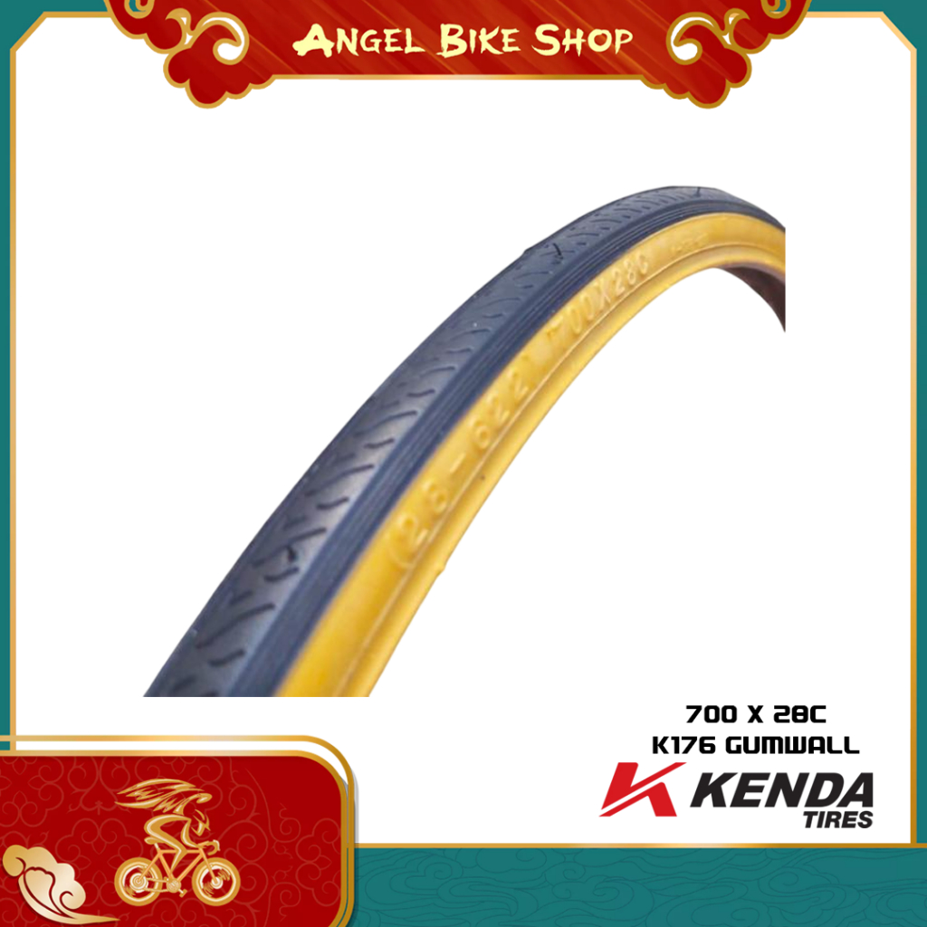 Ban Luar KENDA 700 x 28C K-176 Gumwall