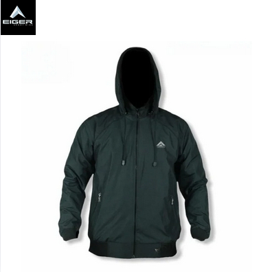 Eiger Sport Hike - Jaket Parasut Bolak Balik Anti Air Anti Angin Waterproof Windproof