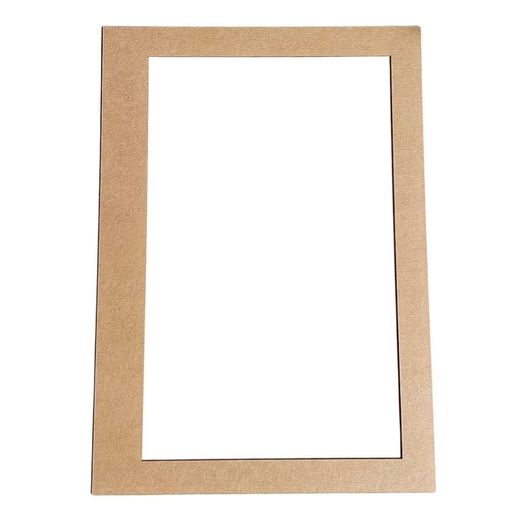 Penggaris Margin Laporan Praktikum (Laprak) Akrilik A4