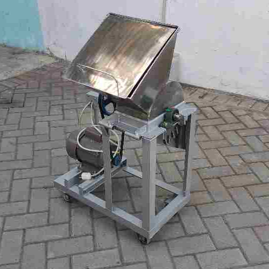 Mesin Penghancur Es Corong Besar/Mesin Cacah Es Batu Stainless