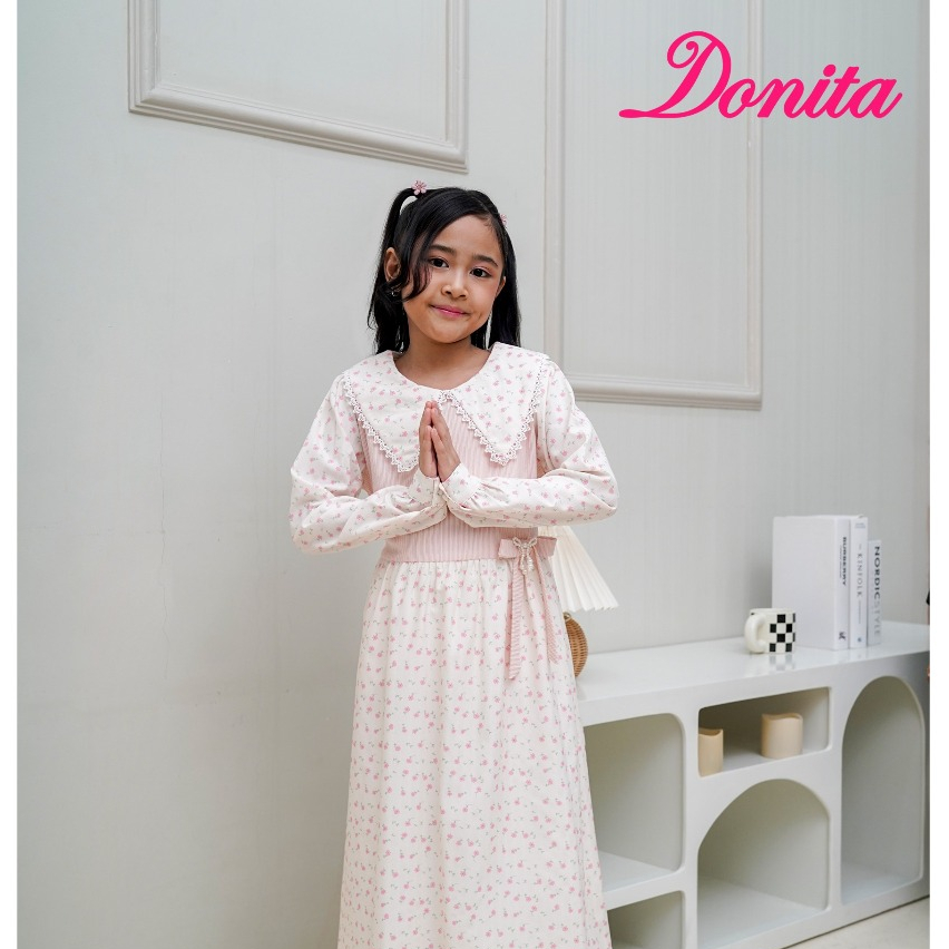 BAJU MUSLIM PEREMPUAN ANAK BRAND DONITA  8I 683
