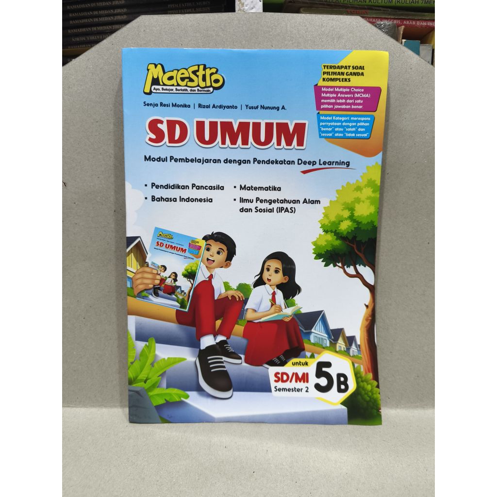 Buku LKS Maestro SD UMUM (Gabungan/Terpadu) Kelas 5 Kurikulum Merdeka CV Hasan Pratama