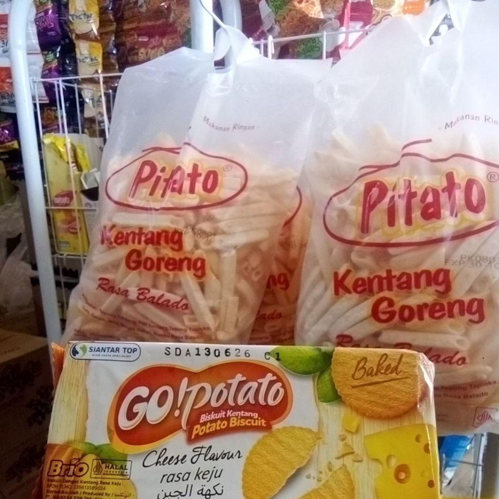 Gopotato Biskuit Kentang Keju 42gr