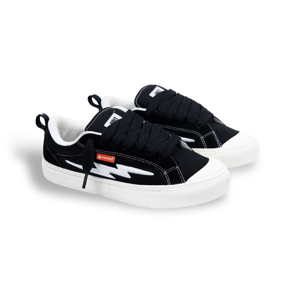 PRAYERKIDS Sepatu Gemuk Volt Bomb Series Black - Unisex - Sneakers - Sepatu Gendut