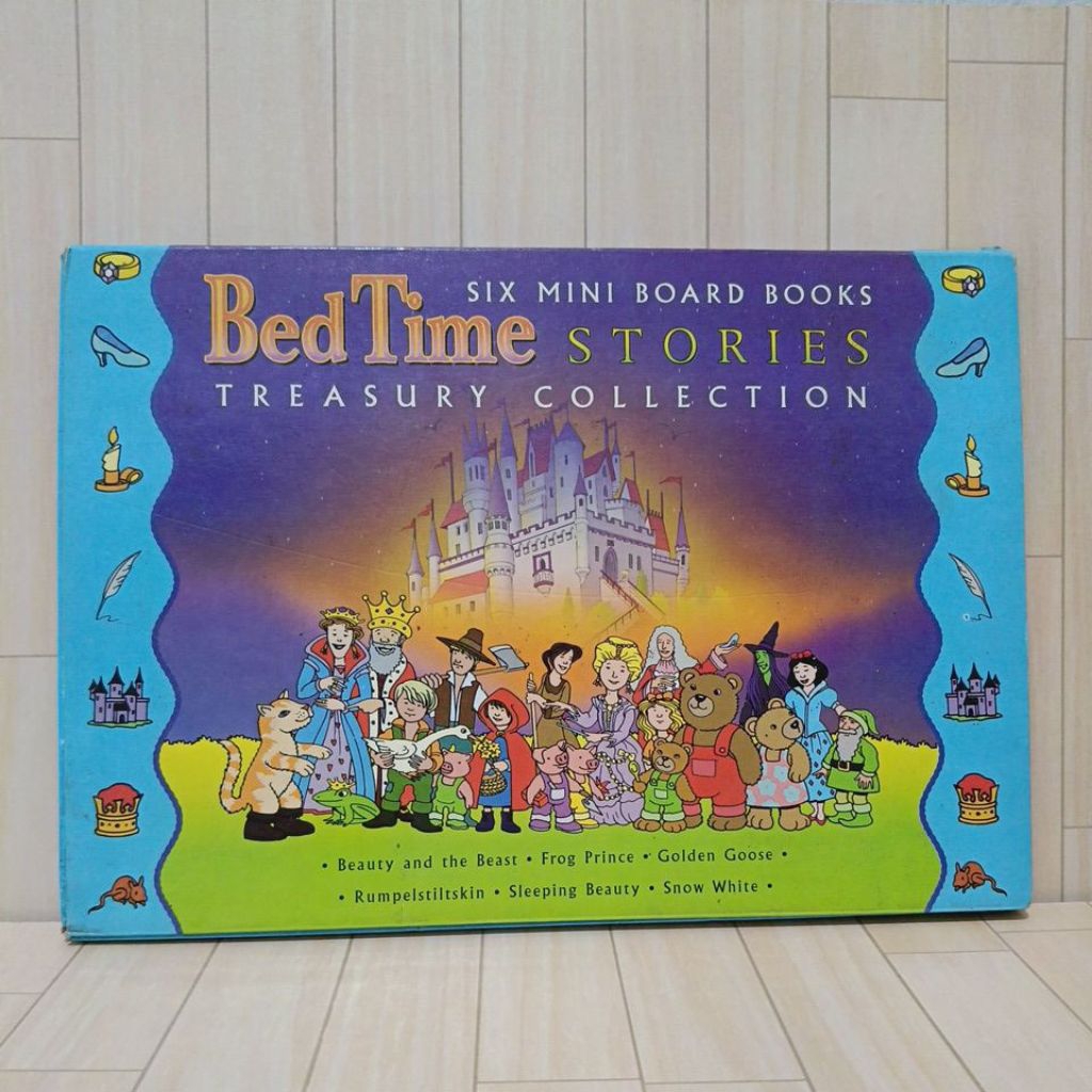 Buku Bacaan Anak Bedtime Time Stories Treasury Collection Six Mini BoardBook