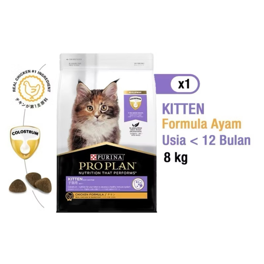 Proplan Kitten 8 KG Makanan Kucing