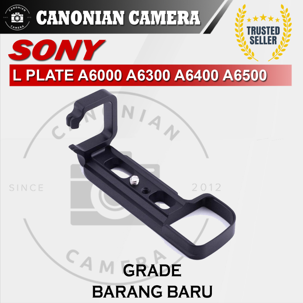 L Plate Sony A6000 / A6300 / A6400 / A6500 Quick Release Metal Plate