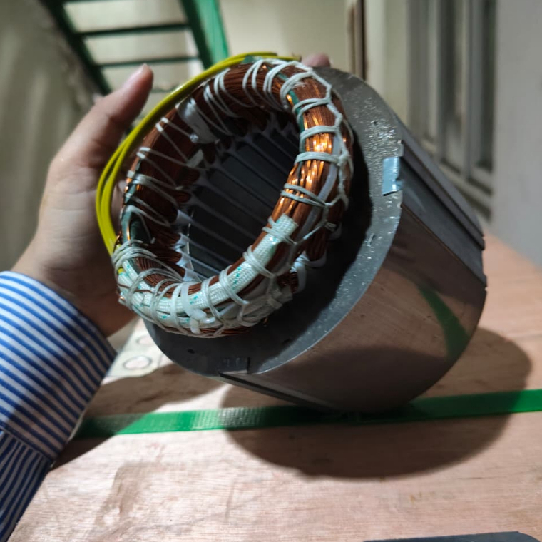 MAXPUMP Gulungan Dinamo Pompa Air 1.500watt Dinamo Sepul Gulungan Stator Pompa Air untuk Ukuran 1.50