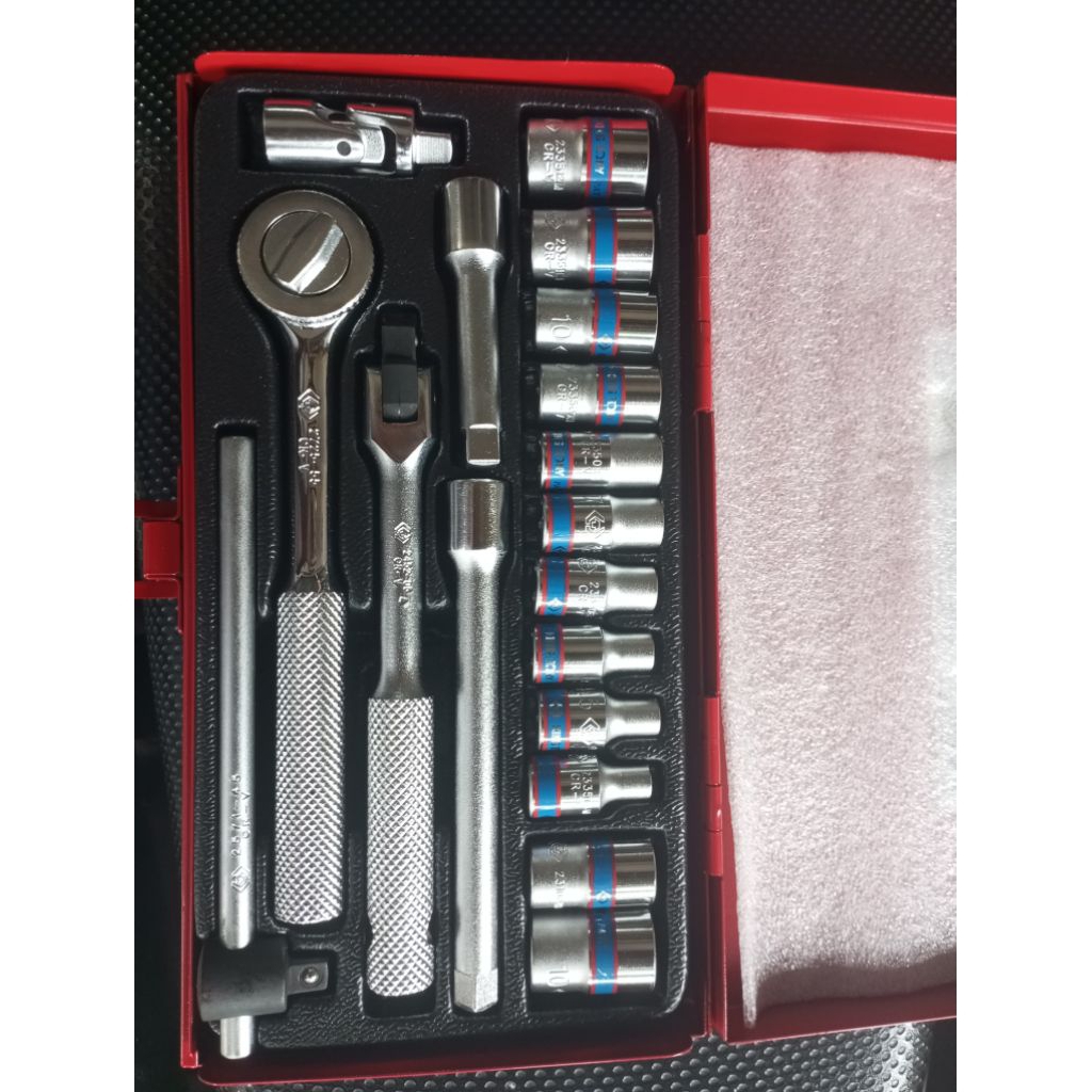 18pc Socket Set King Tony
