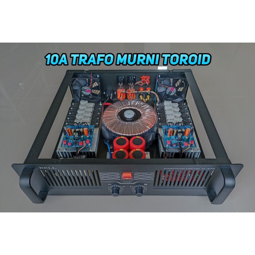 Power Rakitan 10 Amper Trafo Toroid Murni Original Pramana Pro Audio