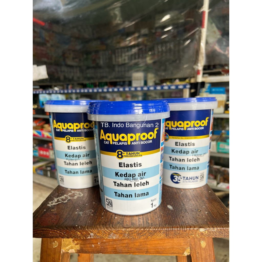 Aquaproof Cat Pelapis Anti Bocor 1kg / Aquaproof 1kg
