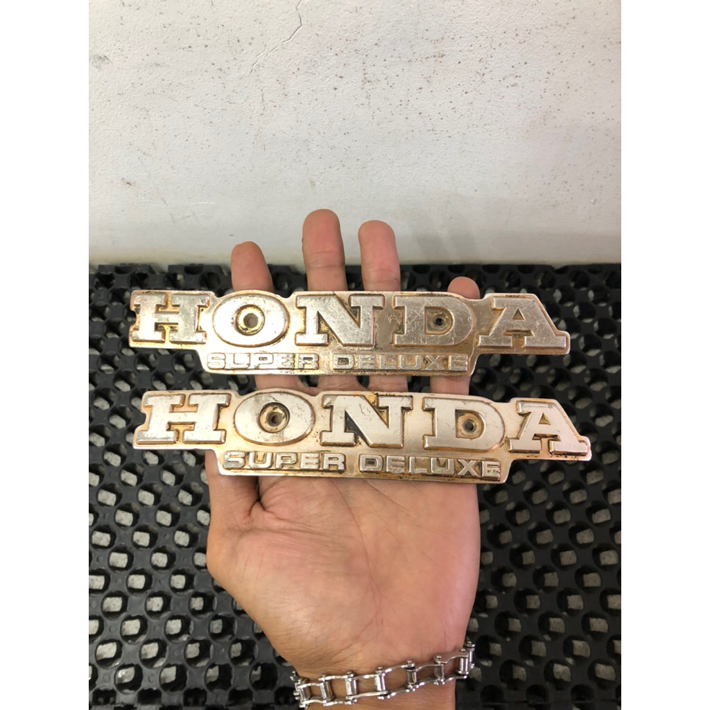 emblem tangki gl100 gl125 original copotan