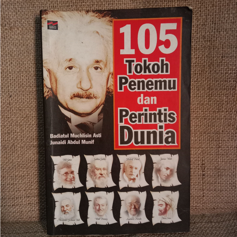 [ORI Preloved] 105 Tokoh Penemu dan Perintis Dunia - Badiatul Muchlisin Asti