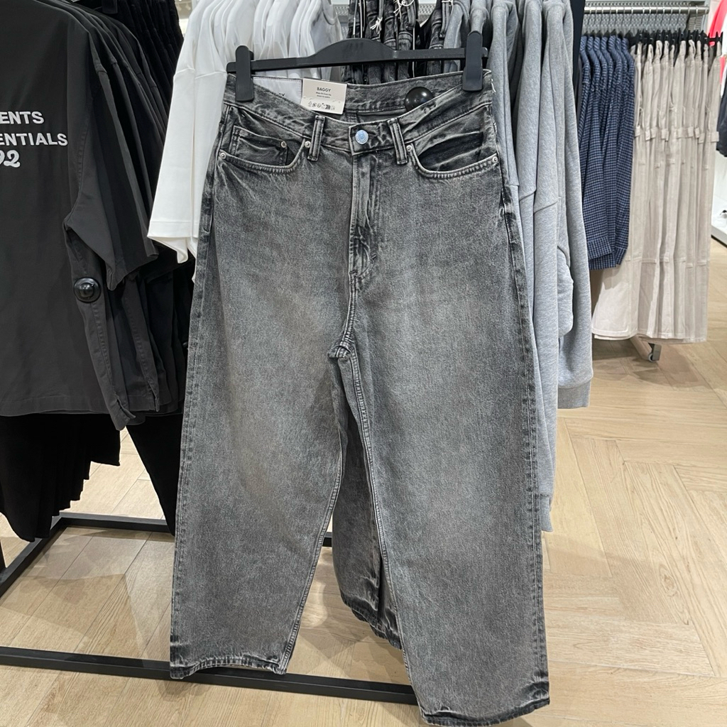 Jeans H&M Man BAGGY gray