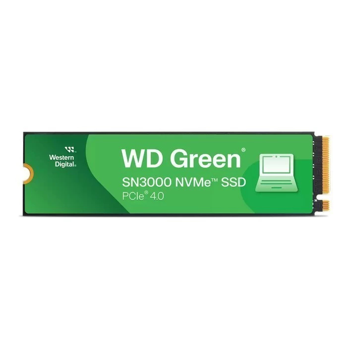 SSD WD GREEN SN3000 M.2 Nvme 2280 500GB - Pcie Gen4