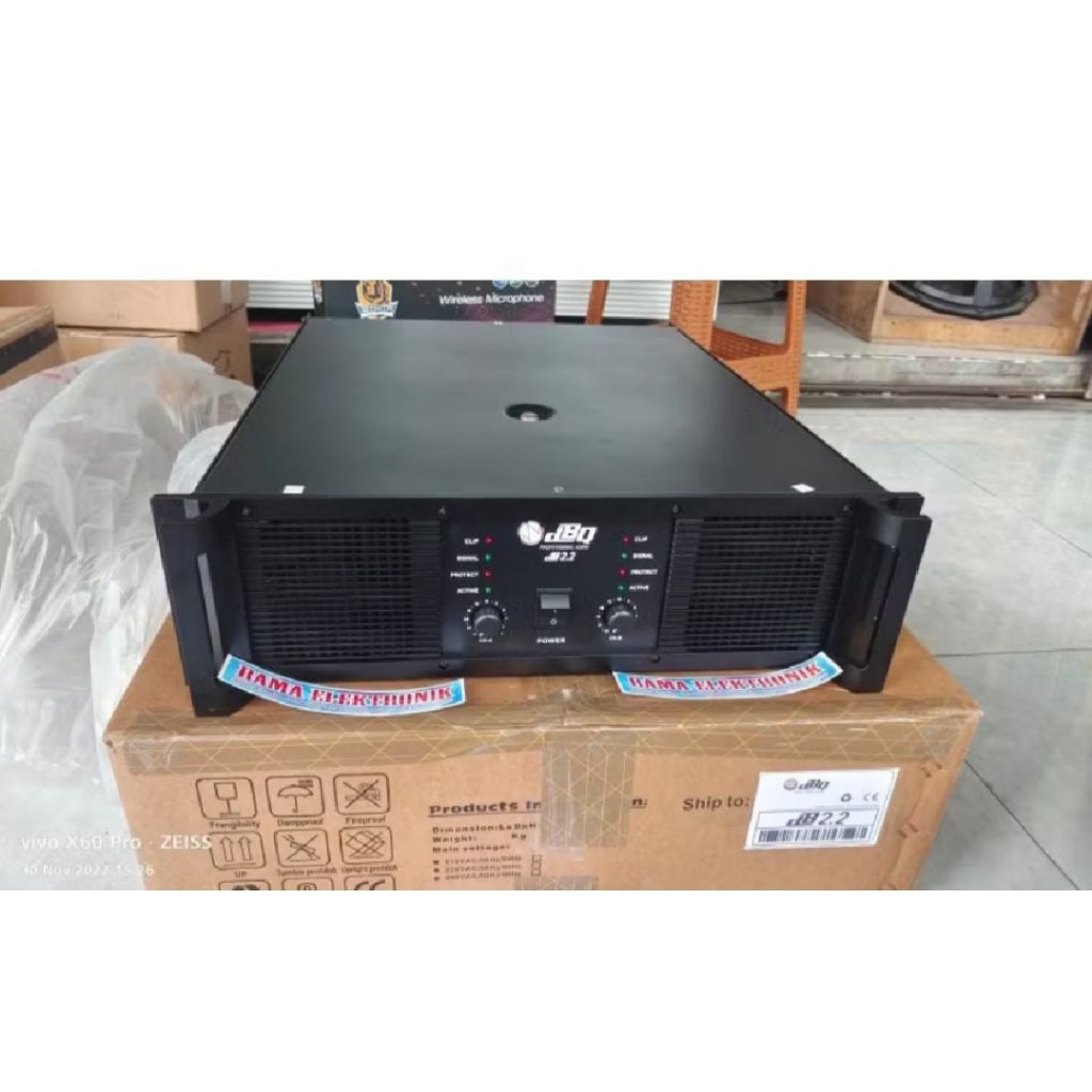 0POWER AMPLIFIERDBQ DB2.2CLAS GB TENAGA BADAK POWER SUBWOOFER18INCH DBQ DB2,2ORIGINAL
