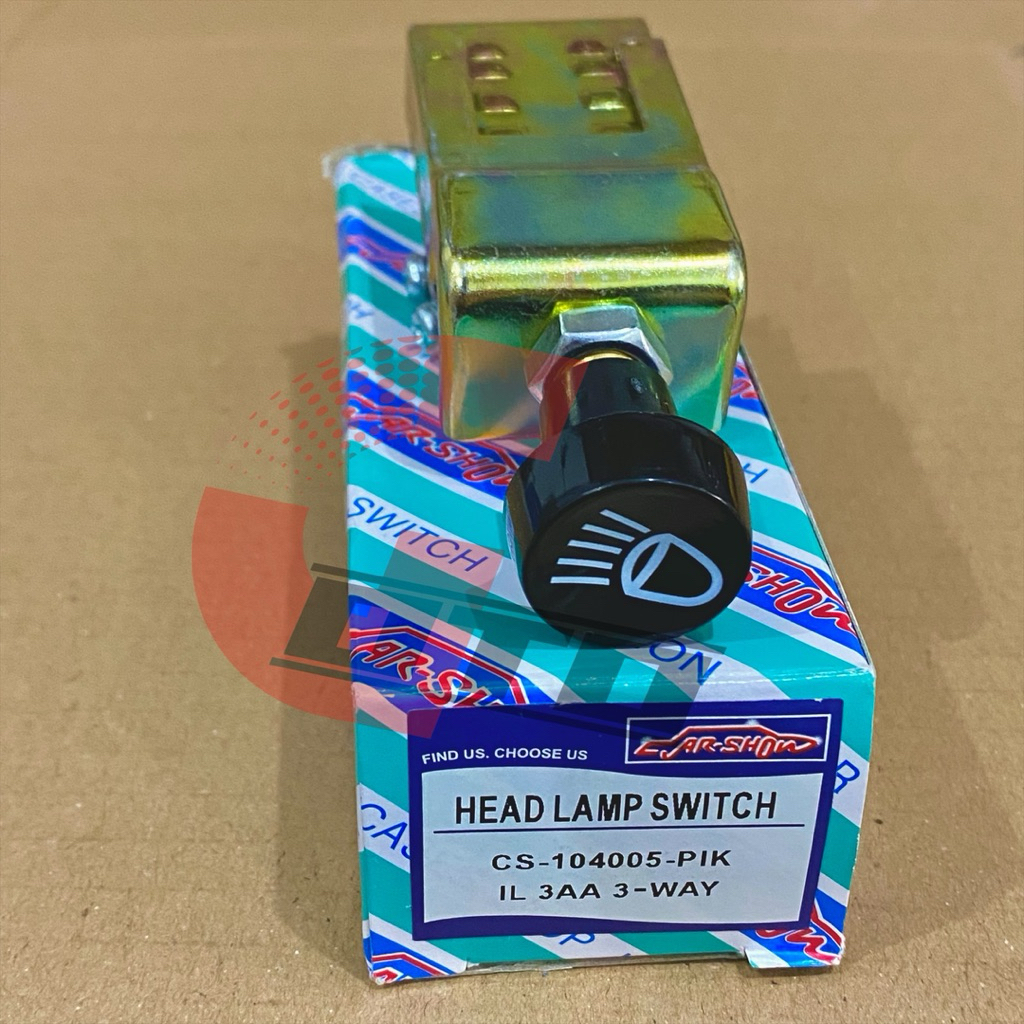 Saklar switch lampu mobil truk tarik 3x jk108 jk-108 carshow