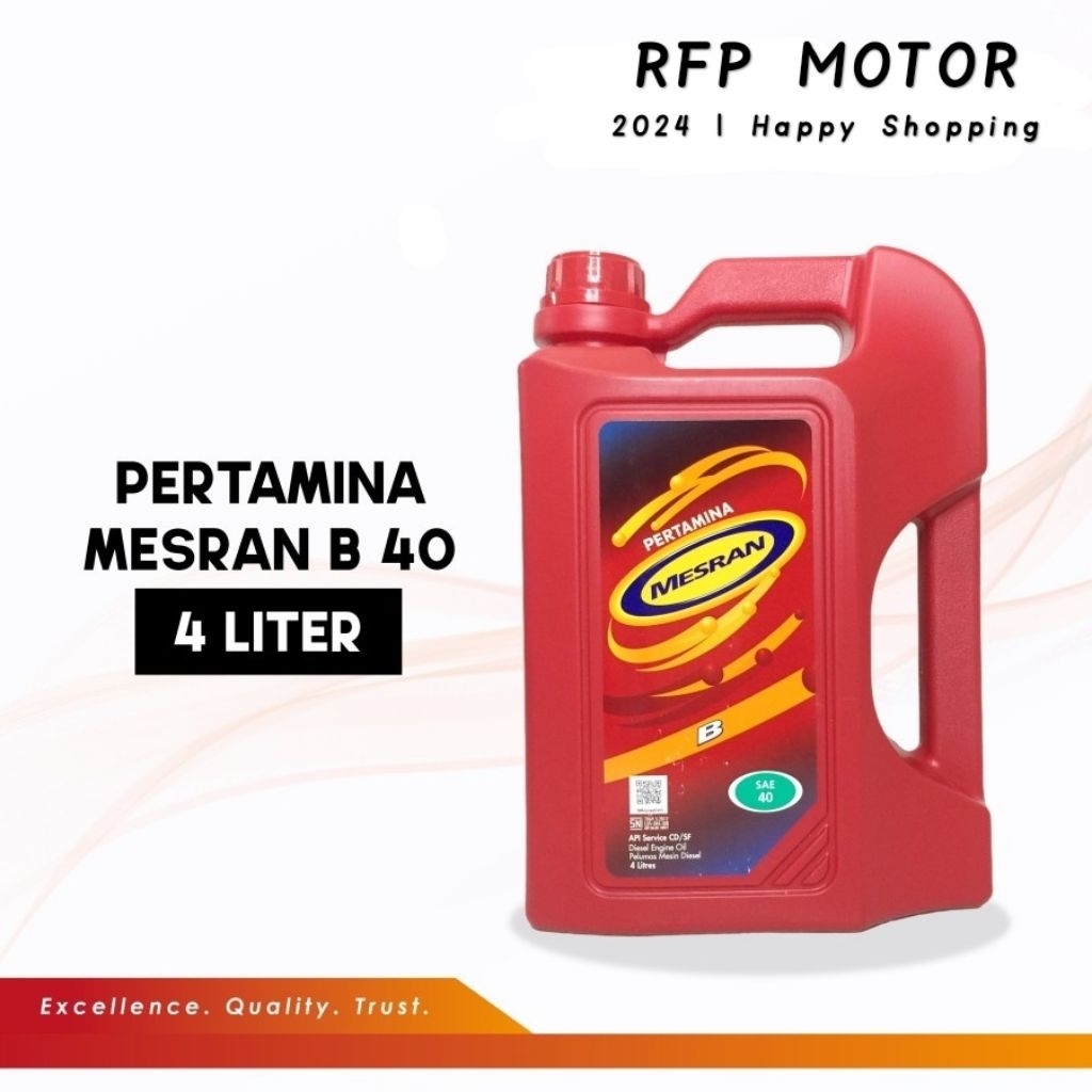 Oli mesin diesel MESRAN B 40 4L