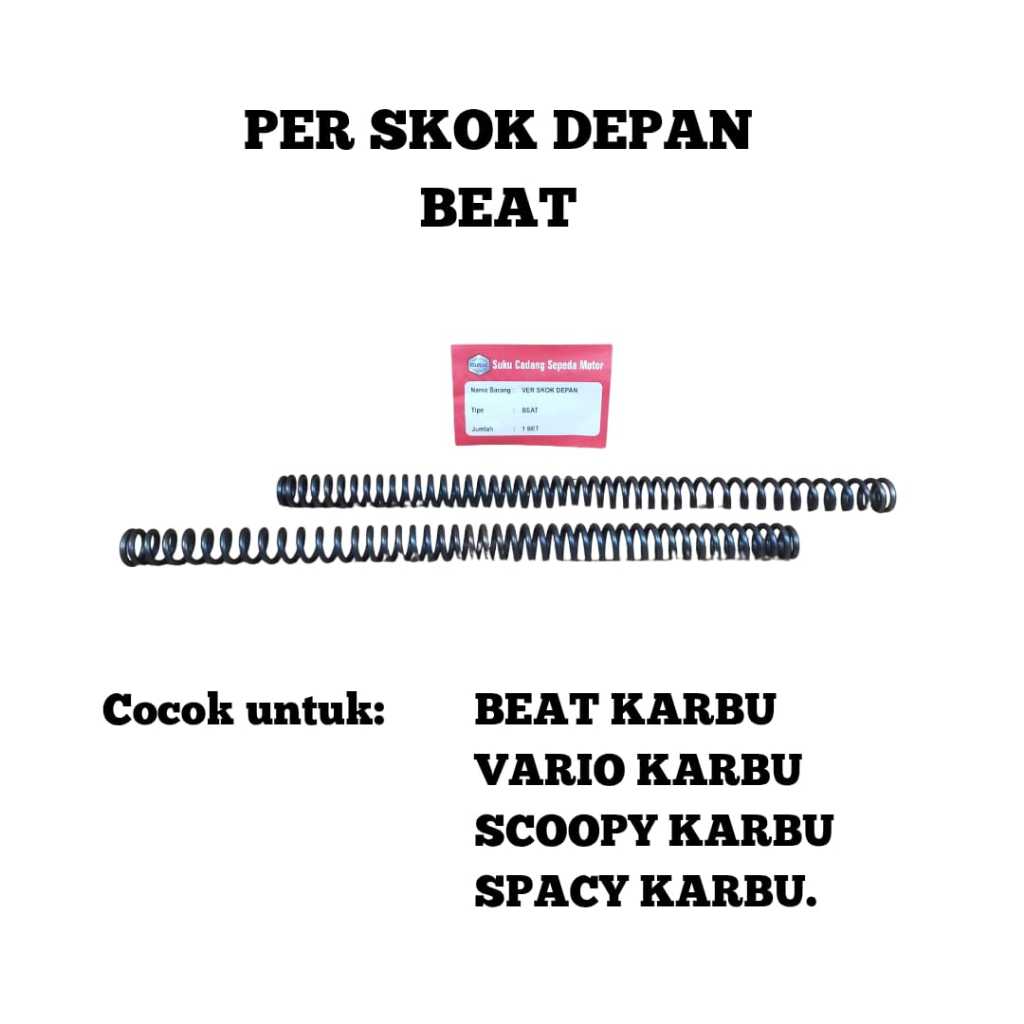 VER PER SKOK DEPAN / SHOCK DEPAN BEAT LAMA KARBU / VARIO KARBU / SCOOPY KARBU / SPACY KARBU MAX1