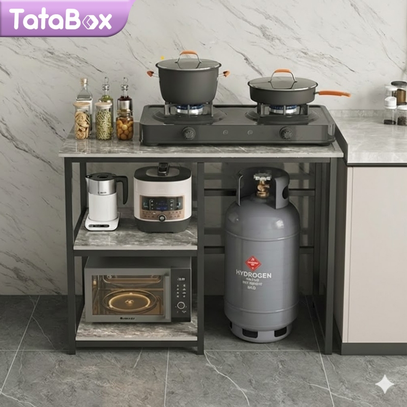 Meja Kompor/ Rak Kompor/Meja Kompor 2 Tungku / Rak Kompor 2 Tungku  /meja dapur kompor/meja dapur /R