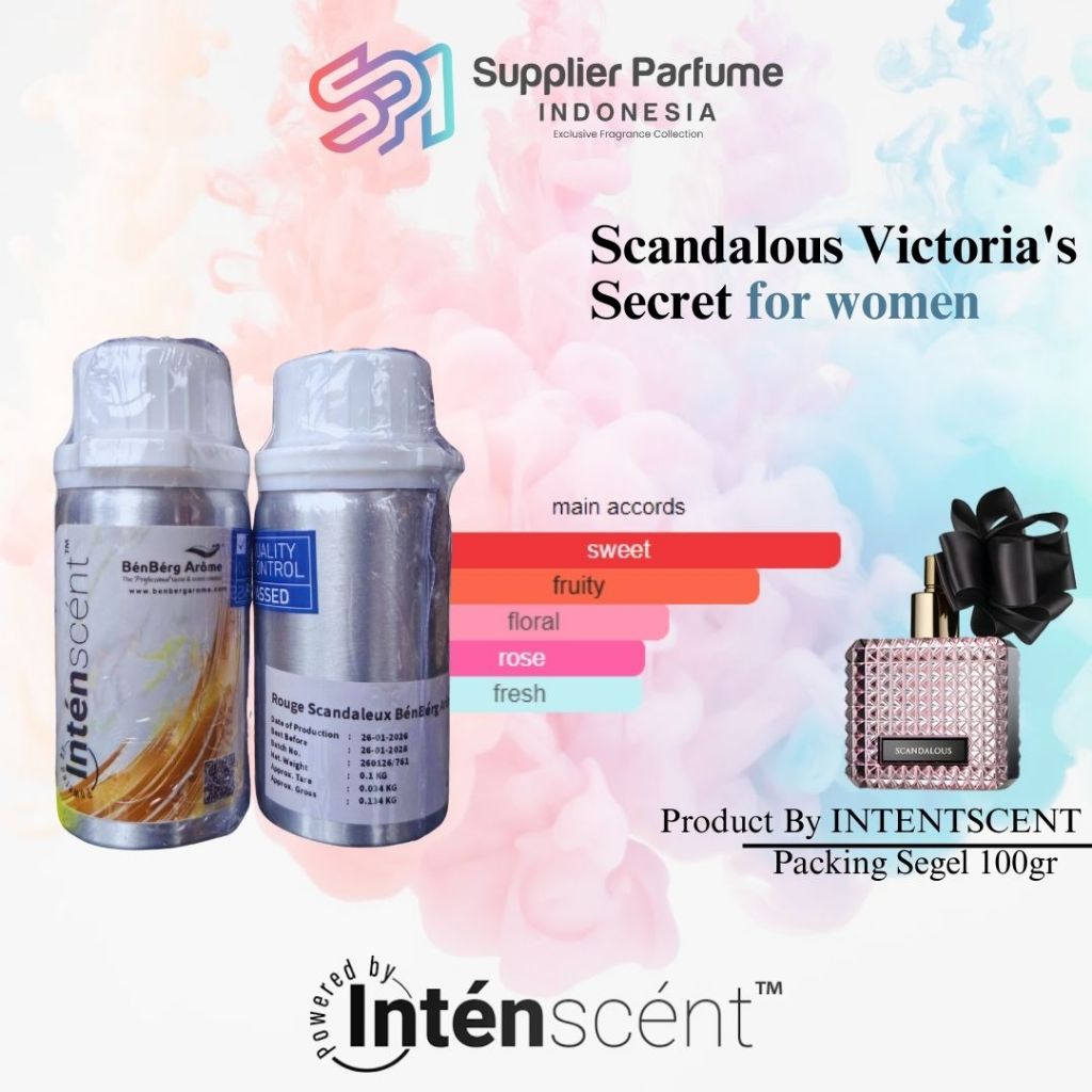 SCANDALOUS FOR WOMEN By BENBERG INTENSCENT Segel 100gr