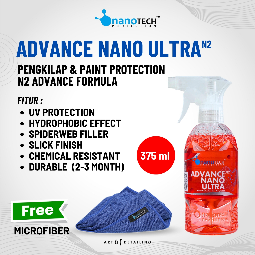 ADVANCE NANO ULTRA - nanoTECH PROTECTION - Nano Ceramic Coating - Paint Protection - Soft Coating - 