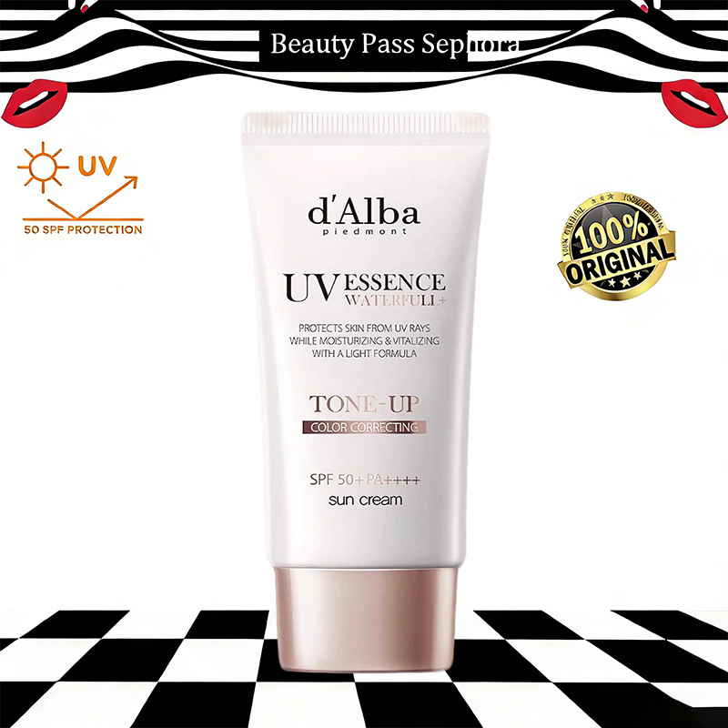 d'Alba Waterfull Tone-Up Sunscreen SPF 50+ & d'Alba Waterfull Essence Sunscreen SPF 50+