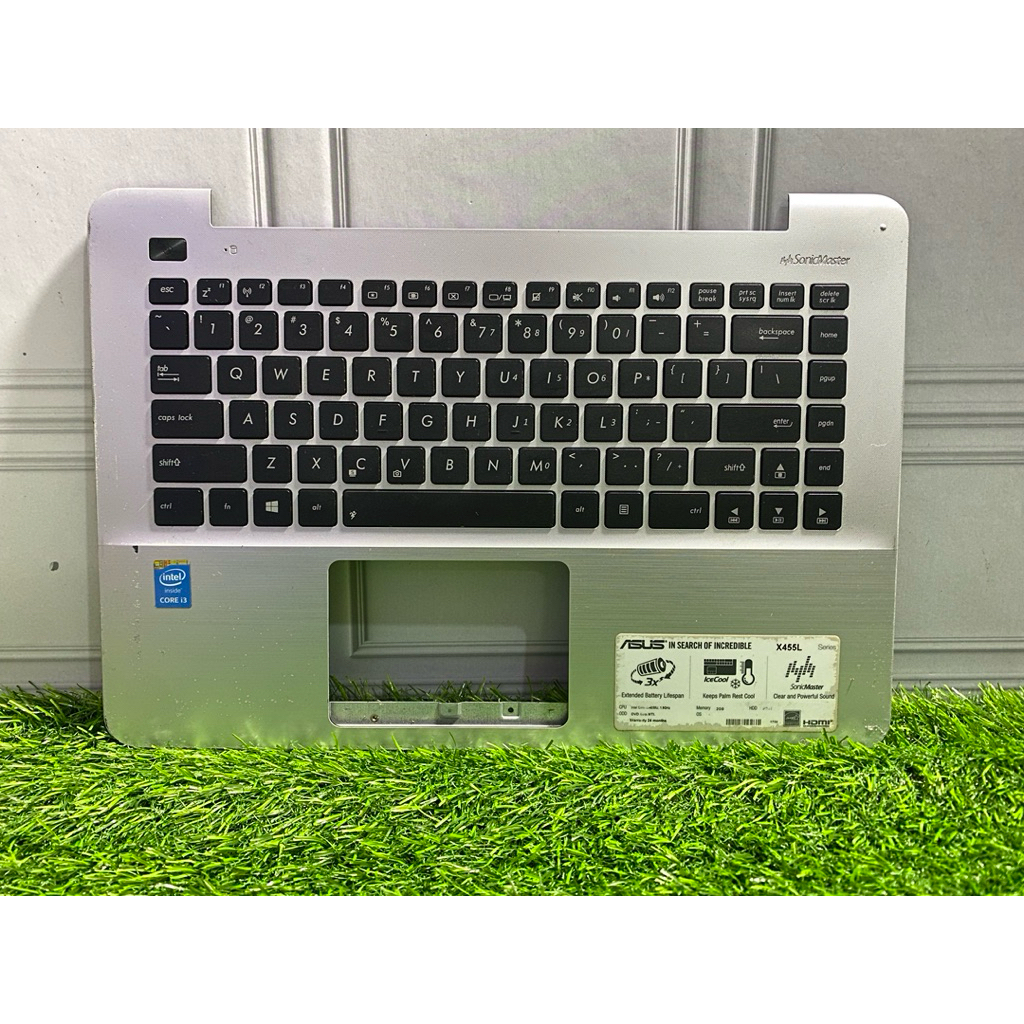 Frame Keyboard + Keyboard Asus X455L Original Normal