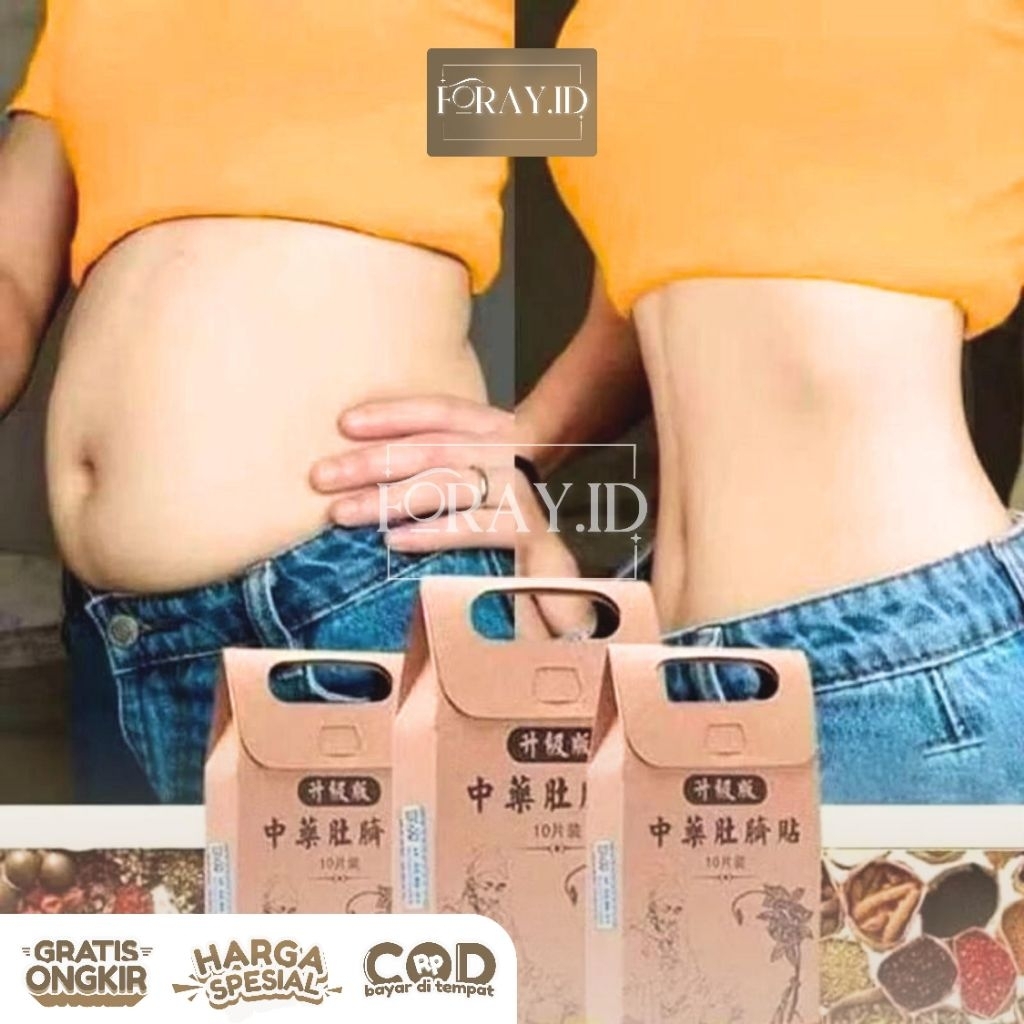 Slimming Patch Stiker Pelangsing Koyo Magnet Pembakar Lemak Slim Patch