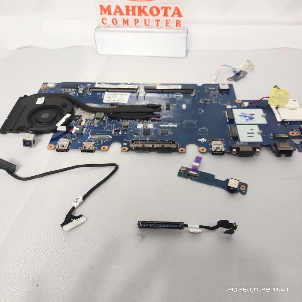 MAINBOARD MOTHERBOARD LAPTOP DELL LATITUDE E5550 PLUS PROCESOR I7-5600U ORIGINAL SECOND
