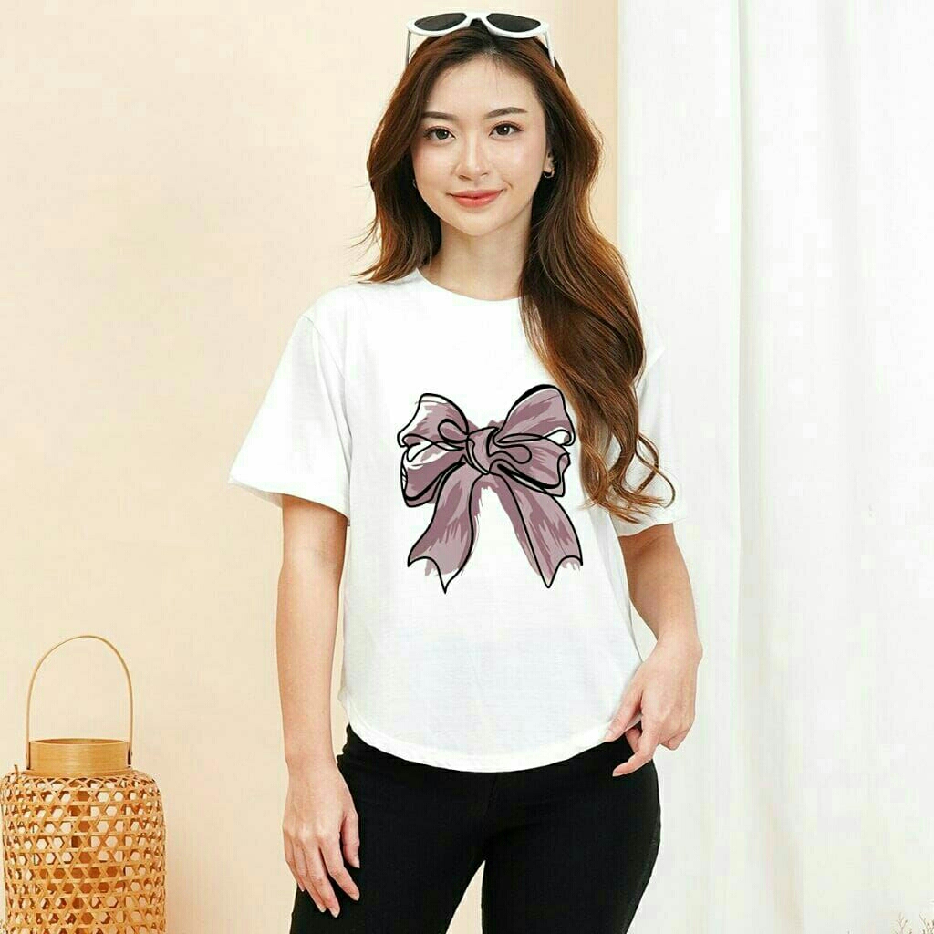 Koas oblong oval wanita/atasan wanita/kaos oblong oval lengan pendek wanita/kaos wanita kekinian/kao
