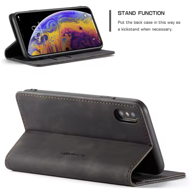 CaseME Flip Wallet Leather Case for SAMSUNG S20 PLUS, S20 ULTRA, S20 FE, S20