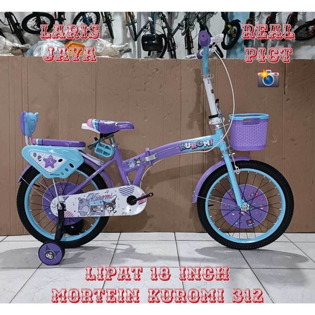 [ BONUS BELL ] SEPEDA LIPAT 18 INCH MAZARA 2288 SR By Pacific Dan sepeda anak 18 inch lipat Axxil 61