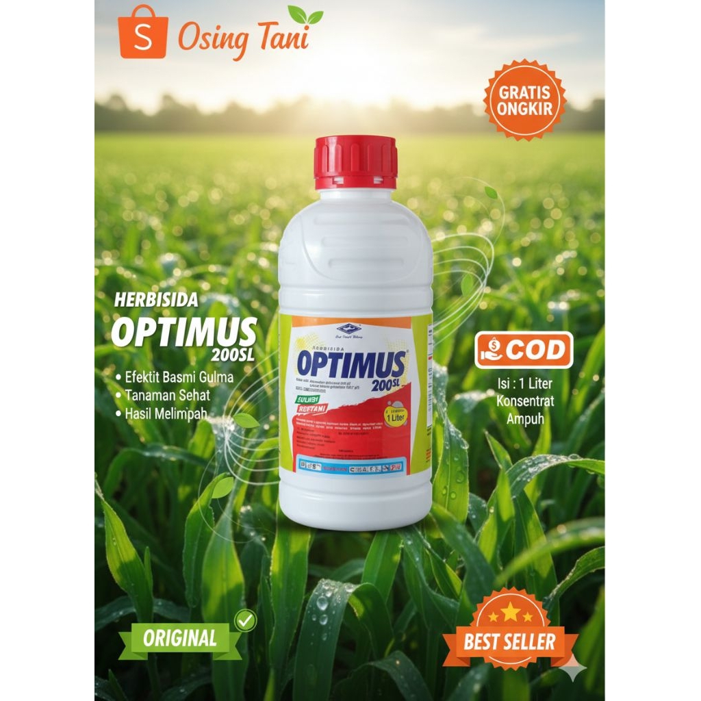 Optimus 200 SL herbisida kontak sistemik pembasmi gulma