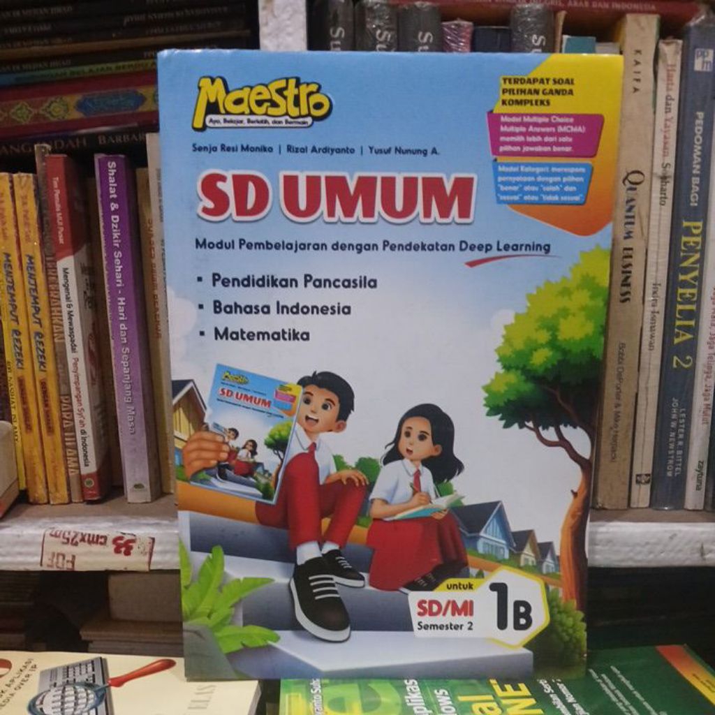 Buku LKS Maestro SD/UMUM Kelas 1 Kurikulum Merdeka CV Hasan Pratama