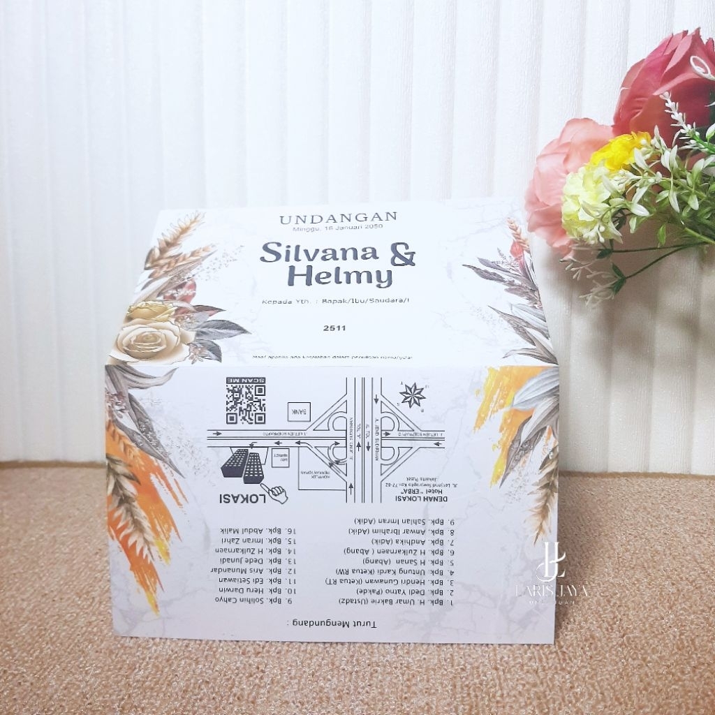 Erba 2511 - Undangan Pernikahan / Undangan Khitan