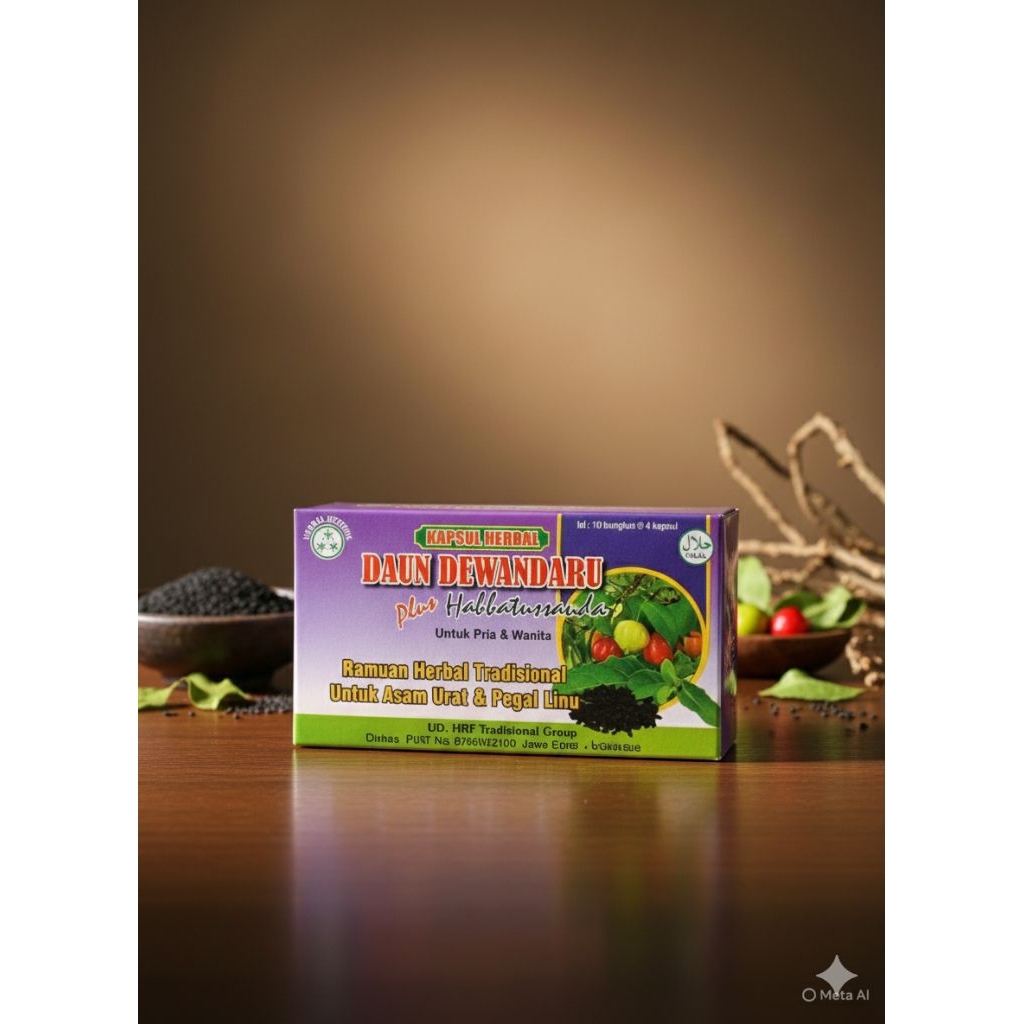 Kapsul Herbal Daun Dewandaru Original