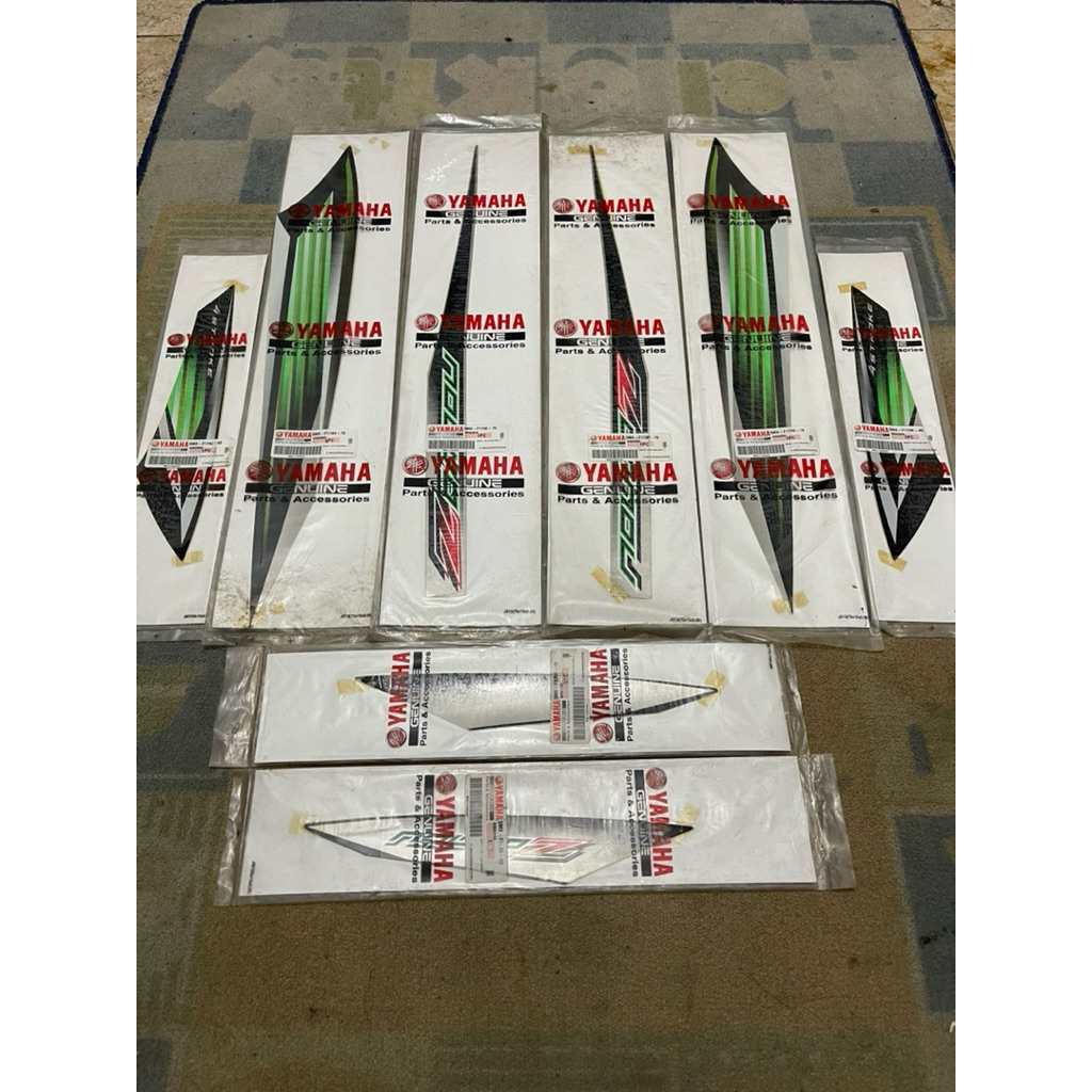 Graphic Striping Nouvo Z  Fullset 2005 Silver Original NOZ