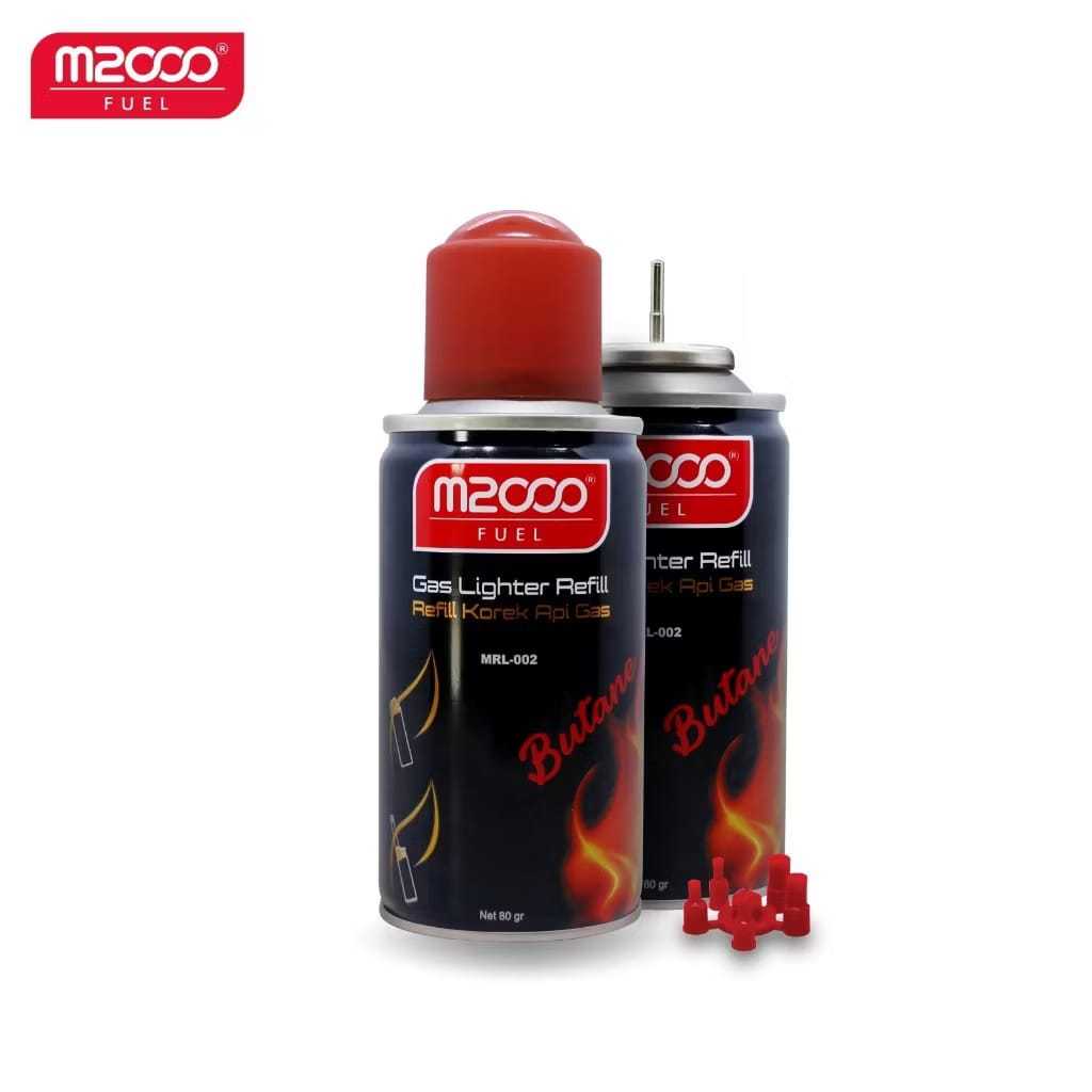 M2000 Refill GAS / Korek Pematik Api Gas Tembak / Lighter