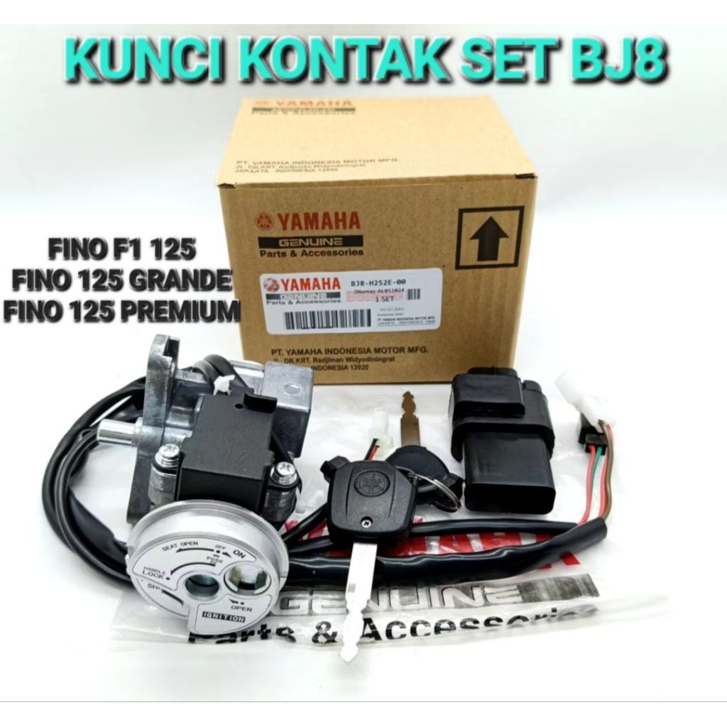 KUNCI KONTAK SET BJ8 MOTOR YAMAHA FINO FI 125 GRANDE FINO 125