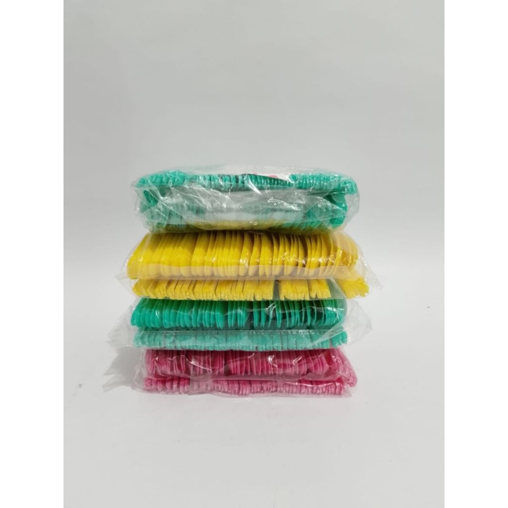 Sendok teh warna warni juara isi 100pcs