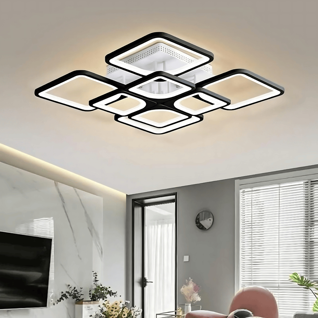 Lampu LED Plafon Rumah Dimmable Minimalis Lampu Plapon 3 Warna