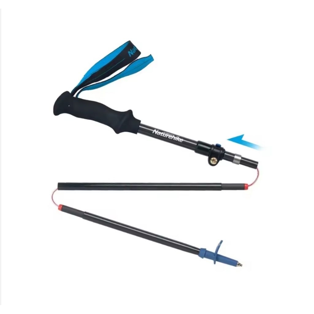 TREKKING POLE ST07 5 NODES NATUREHIKE NH18D010-Z