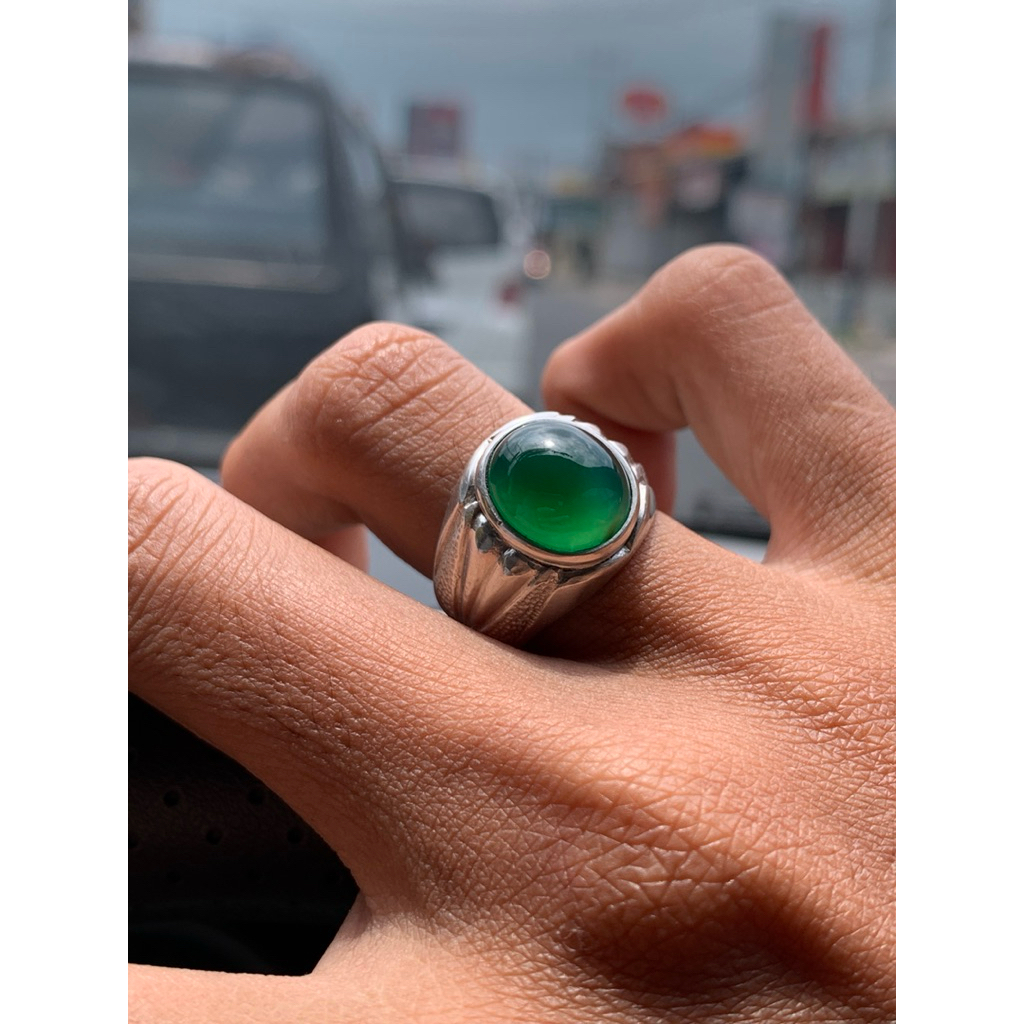 Batu Hijau Garut Darson Baby Small Natural ( Collector item )