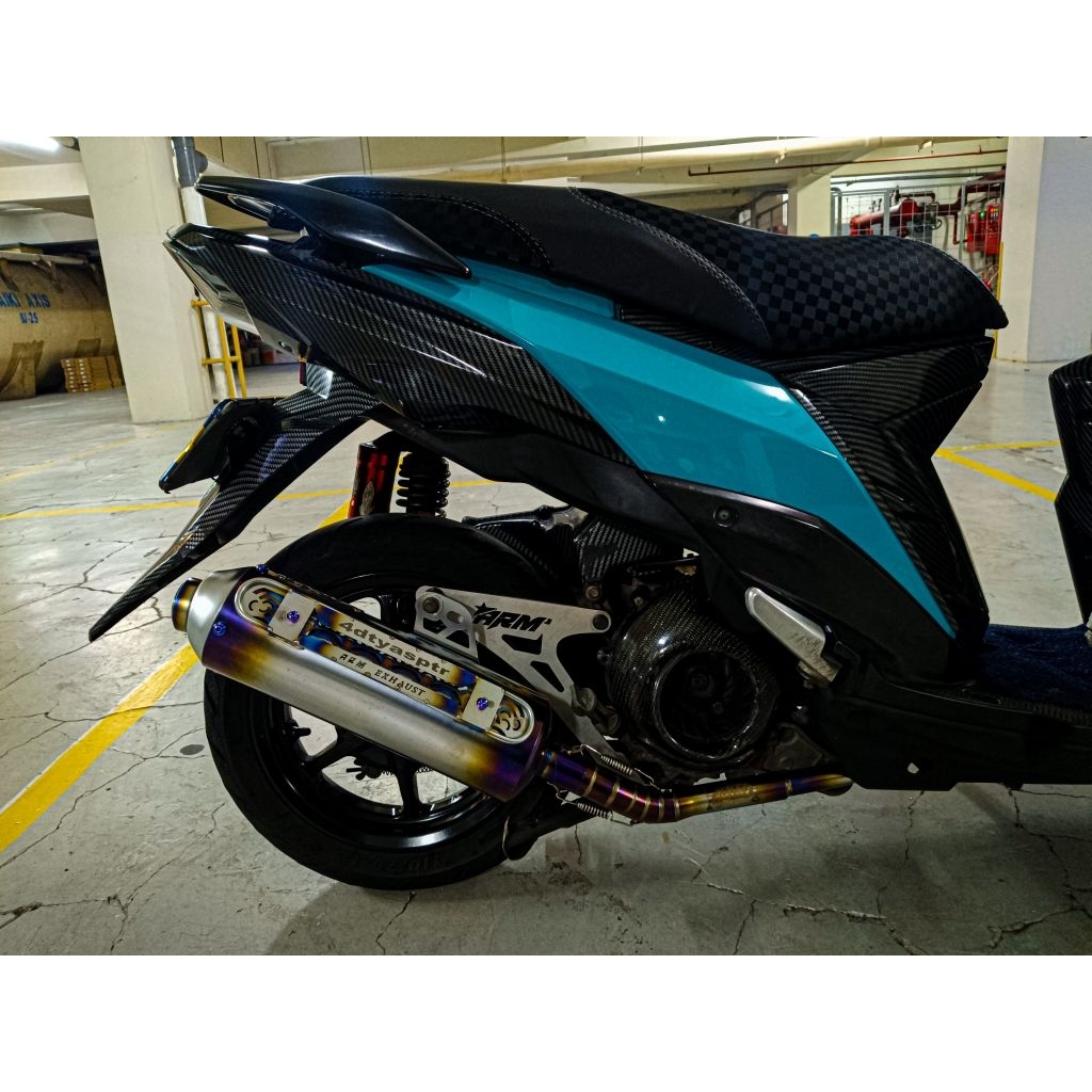 KNALPOT ARM LUSTER V2 UNTUK MIO M3/FILANO