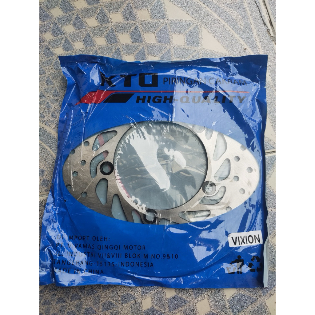 Piring Cakram Depan VIXION / Piringan Cakram Depan VIXION (KTO) 1 pcs