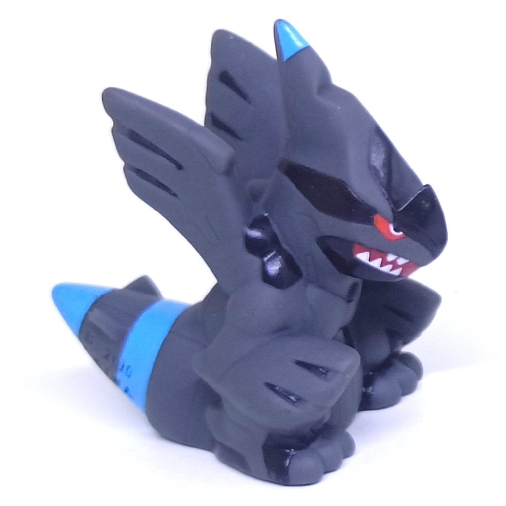 Pokemon BANDAI Kids Figure - Zekrom "Overdrive Mode" (Pajangan / Finger Doll / JP Rare)