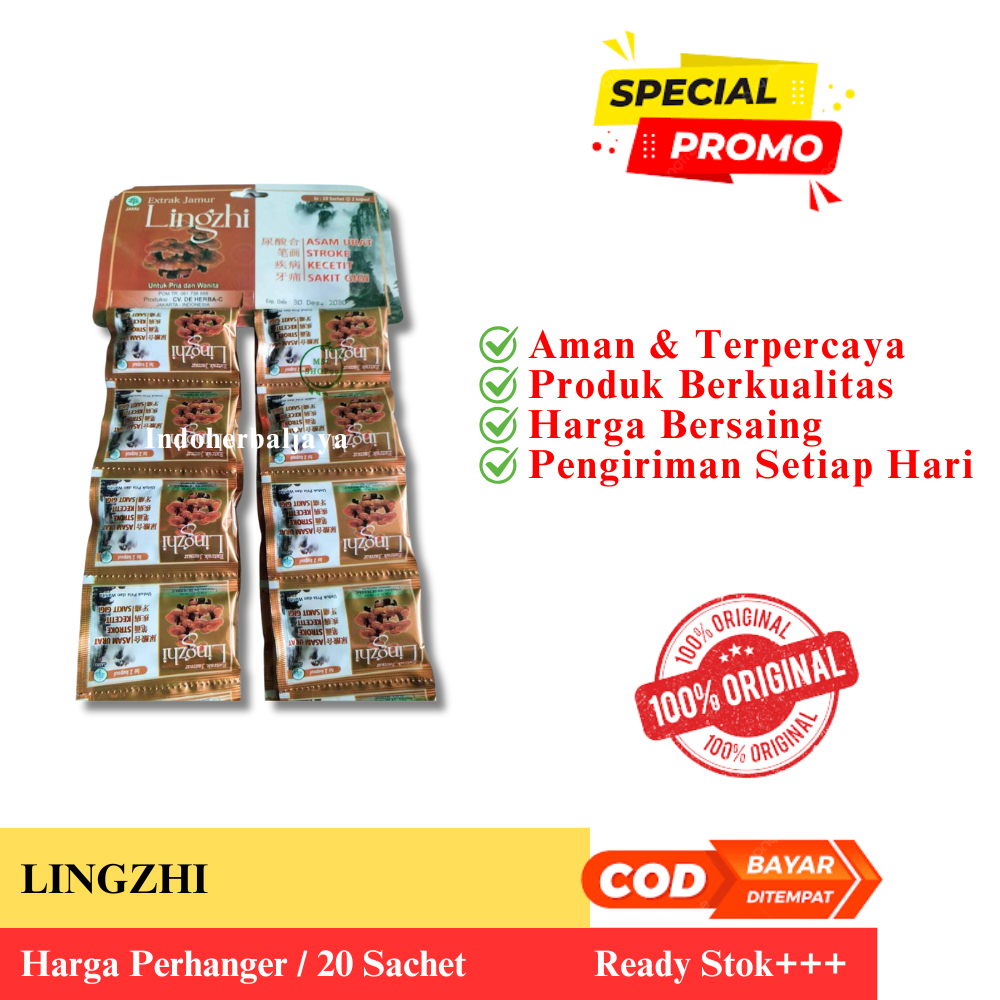 EXTRAK JAMUR LINGZHI ORIGINAL KAPSUL