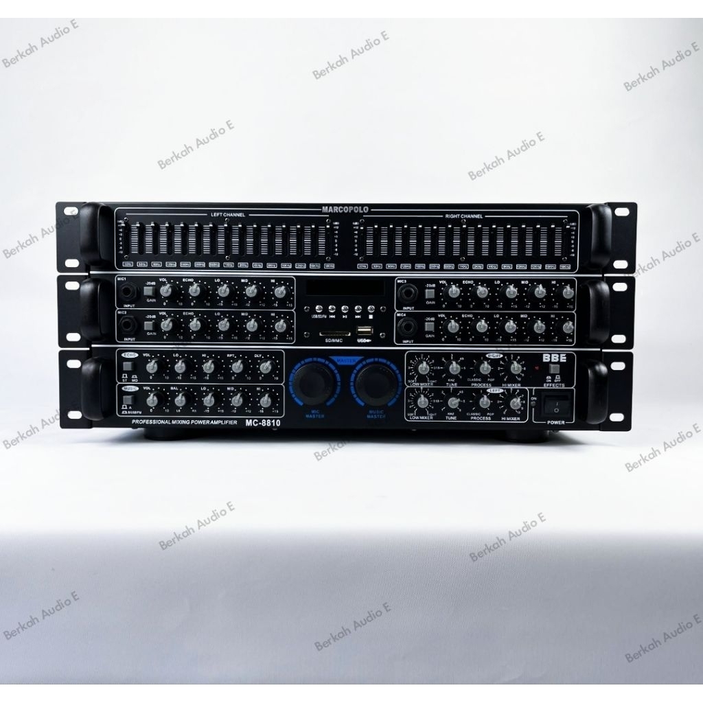 Power Amplifier Karaoke Marcopolo MC 8810 Original