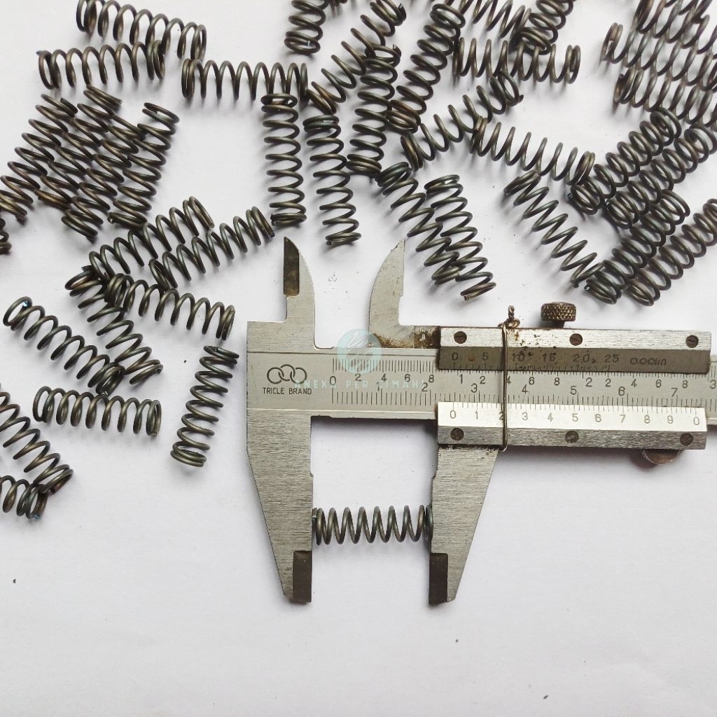 Per Spring Tekan 1mm Baja Panjang 24mm